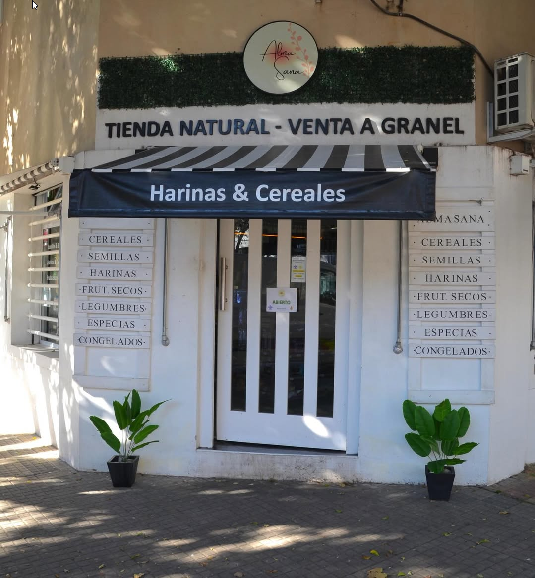 Vista del local Alma Sana